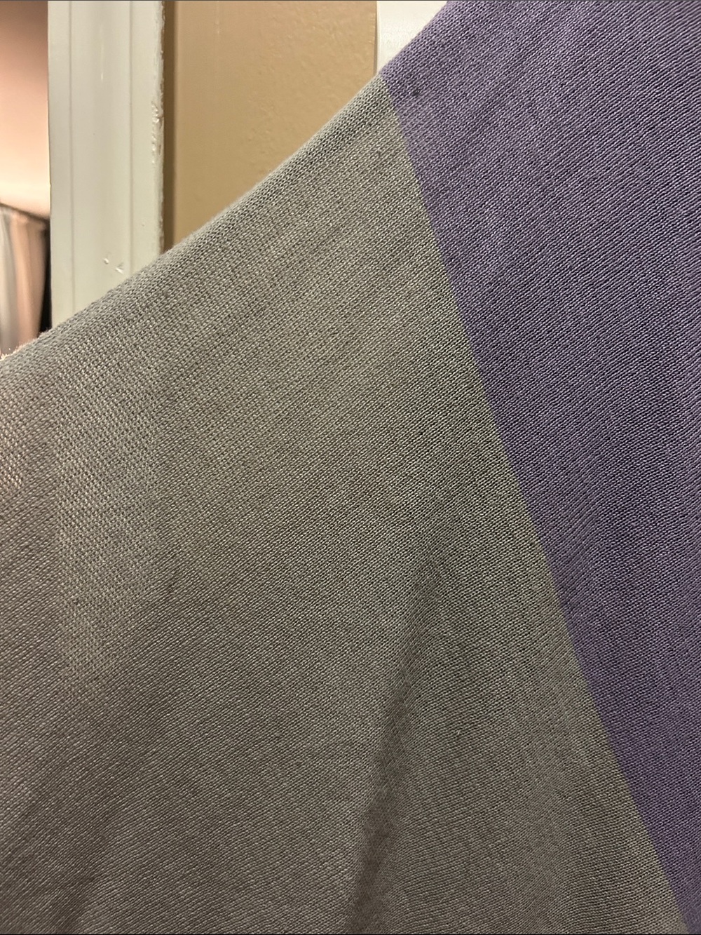 Color Block poncho Top - Picture 4 of 6